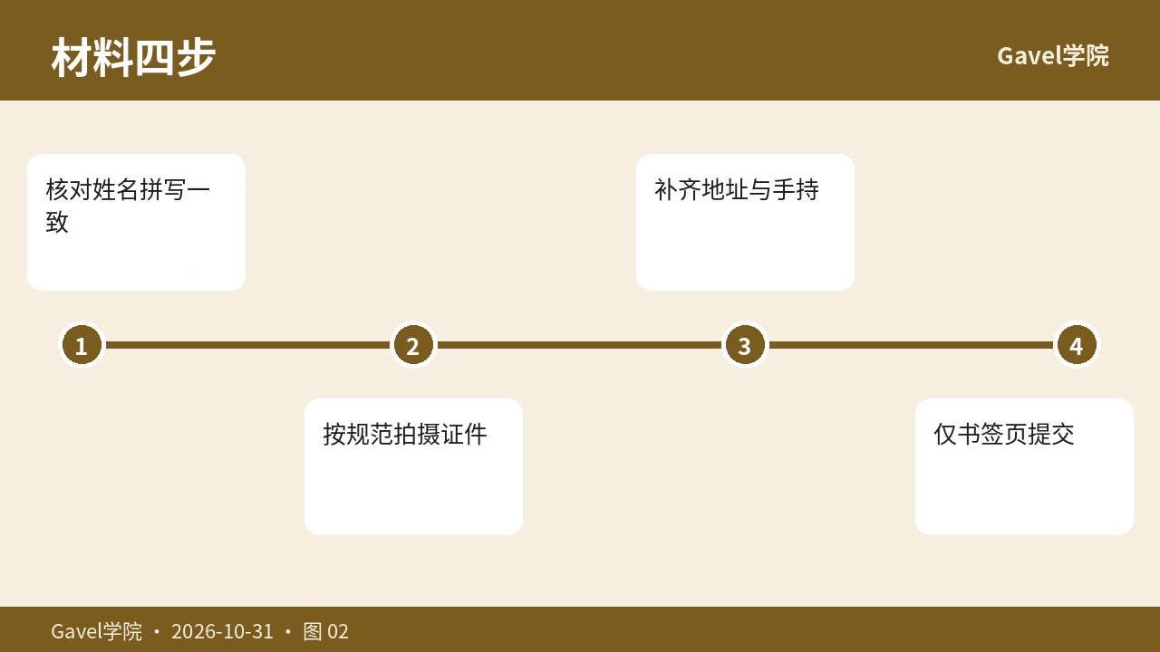 拍摄与字段核对四步