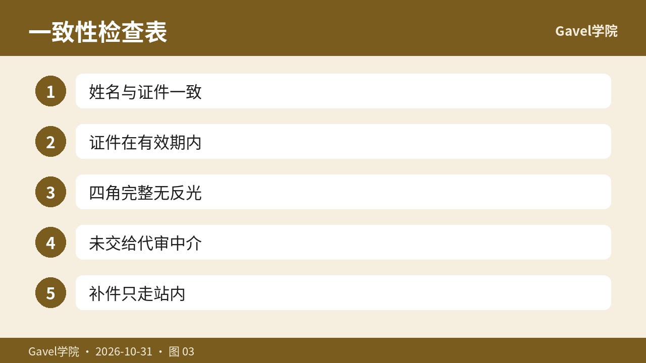 拒代审与补件纪律